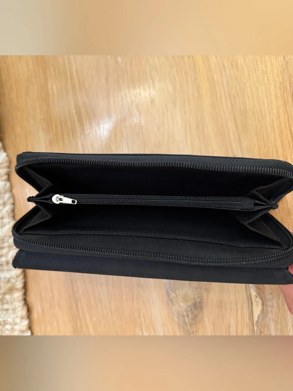 Prada Black Fold-Over Wallet - Picture 5 of 5